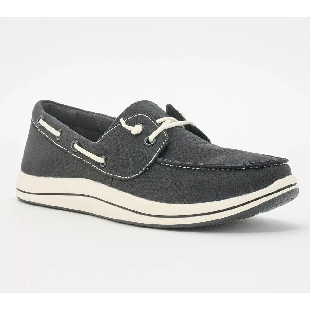 Clarks Cloudsteppers Women's Boat Shoes - Breeze Edge - Black, 7W